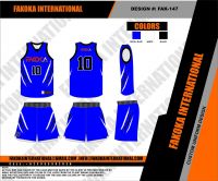 Basketball Uniforms Blue